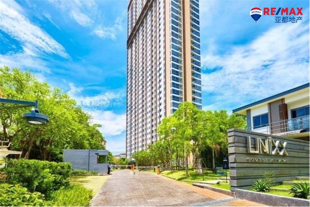 芭提雅尤尼克斯海景公寓35平方米1卧1卫出售 Unixx South Pattaya 1 Bedroom for Sale