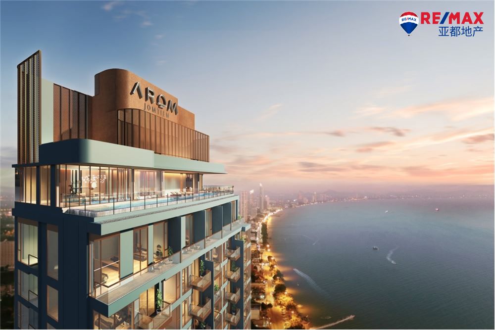 芭提雅全新AROM中天豪华公寓33平方米起售 New Outstanding Condominium at Arom Jomtien