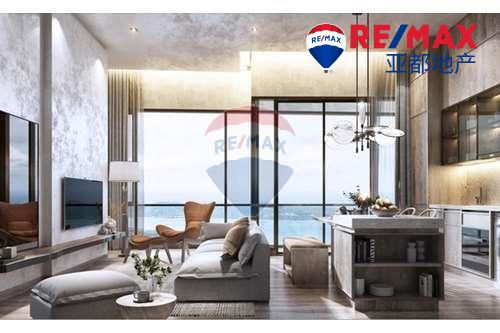 芭提雅AROM高端一线海景公寓45平方米1卧1卫出售 Luxury Beachfront Condo - Arom Wongamat