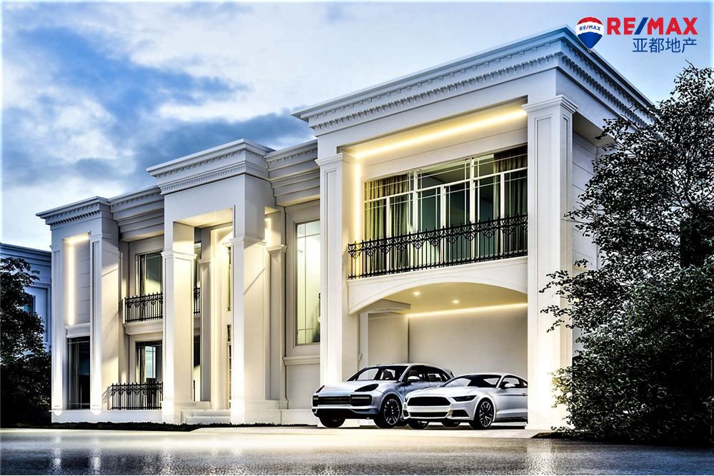 芭提雅高尔夫泳池别墅349平方米4卧5卫出售 New ultra high end luxury Pool Villa Project